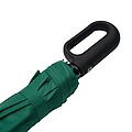 Automatic open/close windproof pocket umbrella, dark green