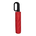Automatic open/close windproof pocket umbrella, red