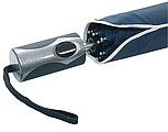 Automatic pocket umbrella for men with a polyester - pongee canopy,colour navy blue