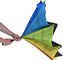 Automatic reversible pongee (190T) umbrella
