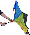 Automatic reversible pongee (190T) umbrella