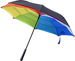 Automatic reversible pongee (190T) umbrella