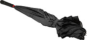 Automatic, reversible, twin-layer umbrella