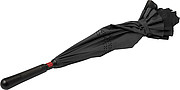 Automatic, reversible, twin-layer umbrella