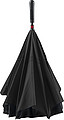 Automatic, reversible, twin-layer umbrella