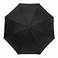 Automatic stick umbrella, black