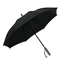 Automatic stick umbrella, black