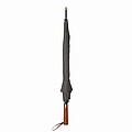 Automatic stick umbrella, grey