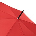 Automatic stick umbrella, red