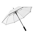 Automatic stick umbrella, white