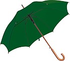 Automatic umbrella, dark green