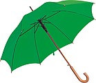 Automatic umbrella, green