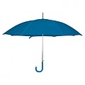 Automatic umbrella, plastic handle, blue