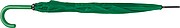Automatic umbrella, plastic handle, green