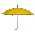Automatic umbrella, plastic handle, yellow