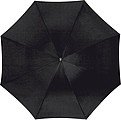 Automatic walking-stick umbrella, black