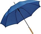Automatic walking-stick umbrella, blue