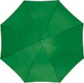 Automatic walking-stick umbrella, green