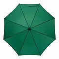 Automatic woodens umbrella, green