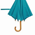 Automatic woodens umbrella, petrol