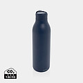 Avira Alok RCS re-steel 360 waterbottle 600ML, navy