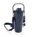 Avira Ayala RCS re-steel duosip lockable crossbody tumbler, navy