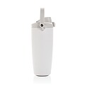 Avira Ayala RCS re-steel duosip lockable crossbody tumbler, white