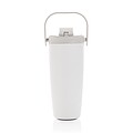 Avira Ayala RCS re-steel duosip lockable crossbody tumbler, white