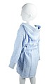 baby Bathrobe 68/74, 340 gr/m2 L.Blue