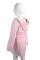 baby Bathrobe 68/74, 340 gr/m2 L.Pink