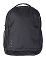 Backpack in a 600d polyester. Black