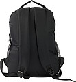 Backpack in a 600d polyester. Black