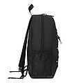 Backpack made of recycled polyester, black