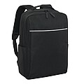 Backpack made of recycled polyester, black