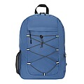 Backpack made of recycled polyester, dark blue