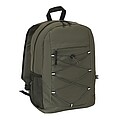 Backpack made of recycled polyester, dark green