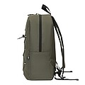 Backpack made of recycled polyester, dark green