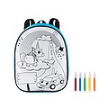 Backpack with 5 markers