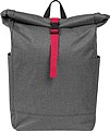 Backpack with colored applications