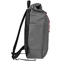 Backpack with colored applications