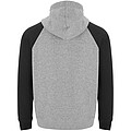 Badet kids two-tone hoodie, heather grey