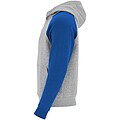 Badet kids two-tone hoodie, heather grey