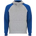 Badet kids two-tone hoodie, heather grey