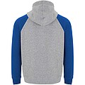 Badet kids two-tone hoodie, heather grey