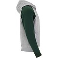 Badet kids two-tone hoodie, heather grey