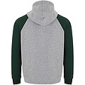 Badet kids two-tone hoodie, heather grey