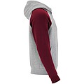 Badet kids two-tone hoodie, heather grey