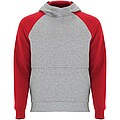 Badet kids two-tone hoodie, heather grey