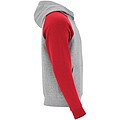 Badet kids two-tone hoodie, heather grey