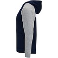 Badet kids two-tone hoodie, navy